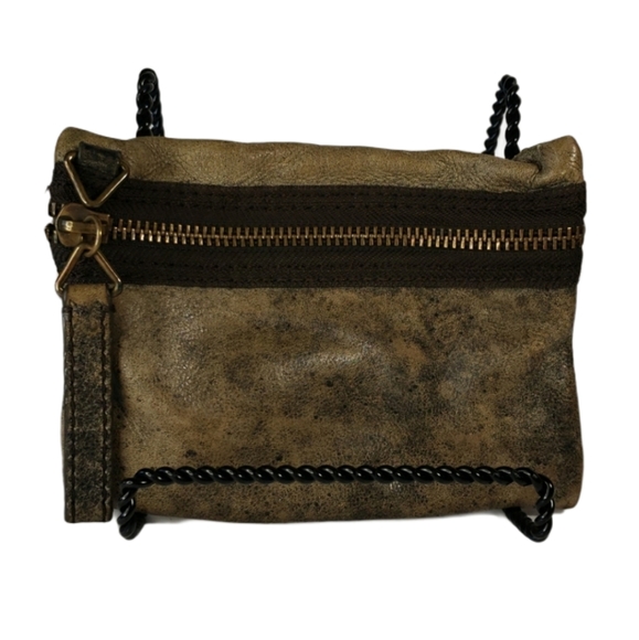 J. Crew Handbags - J Crew Distressed Leather Pouch